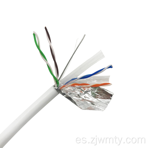 UTP FTP CAT5e con mensajero CCA 24awg Lan